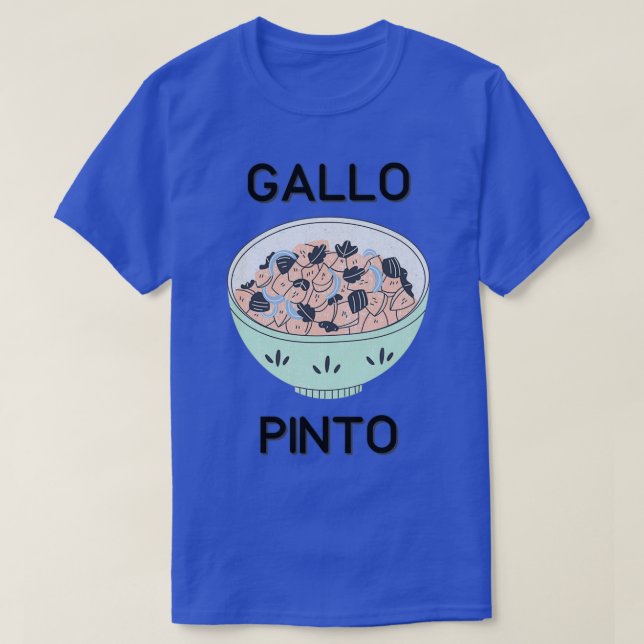Gallo Pinto Food Addict T-Shirt (Design vorne)
