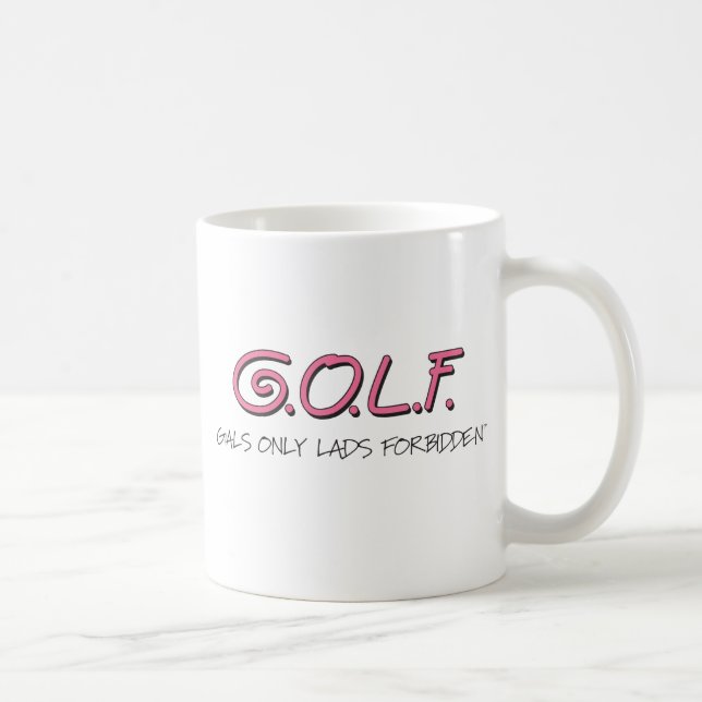 GALLONEN NUR MANN-VERBOTEN KAFFEETASSE (Rechts)