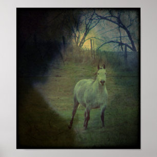 Gallop Grunge Poster