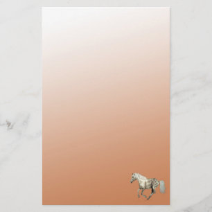 Galloping Appaloosa Horse Pastel Stationer Briefpapier