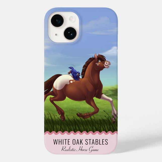 Galloping Appaloosa Pferd Case Mate Samsung Galaxy (Rückseite)