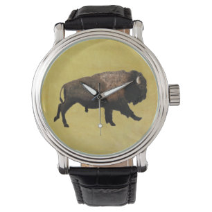 Galloping Bison Armbanduhr