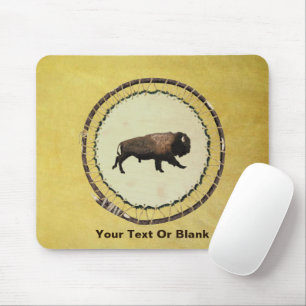 Galloping Bison Mousepad