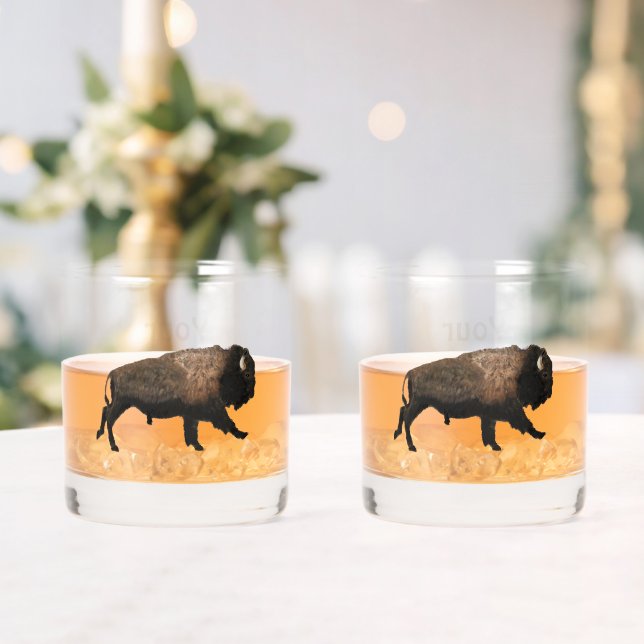 Galloping Bison Whiskyglas (Insitu (Hochzeit))