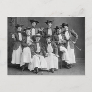 Galloping Gaily Chorus, Anfang der 1900er Postkarte