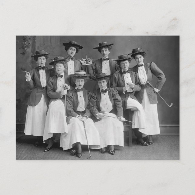 Galloping Gaily Chorus, Anfang der 1900er Postkarte (Vorderseite)
