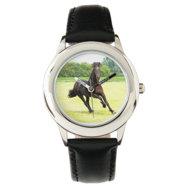 Galloping Horse Armbanduhr (Vorderseite)