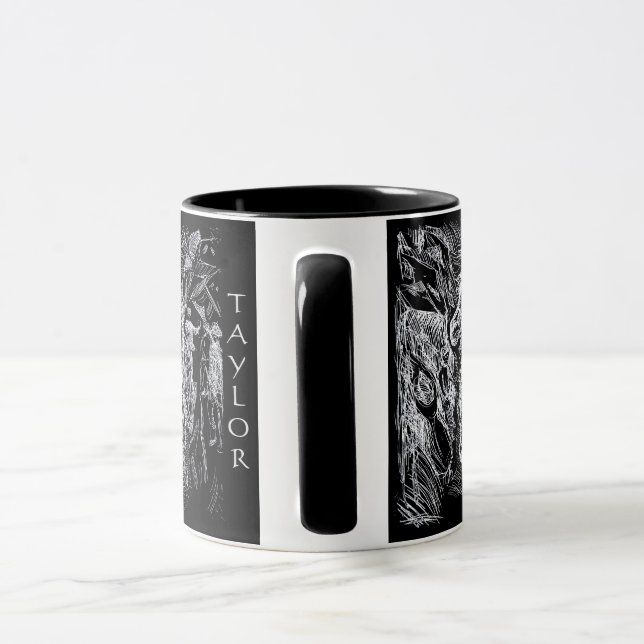 Galloping Horse – Edvard Munch Personalized  Tasse (Griff)