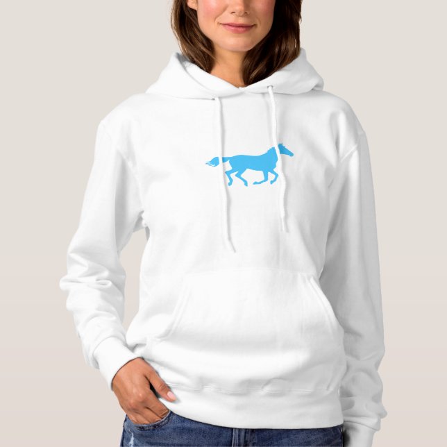 Galloping Horse Hoodie (Vorderseite)
