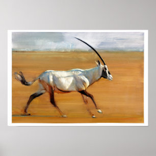 Galloping Oryx 2010 Poster