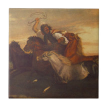Galloping Outlaw (Cowboy on Horseback) (Pferde)