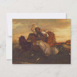 Galloping Outlaw (Cowboy on Horseback) (Pferde) Karte