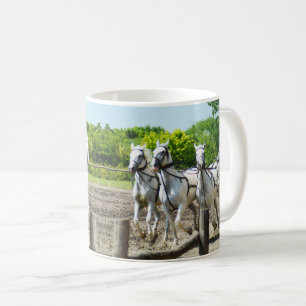 Galloping Pferde Kaffeetasse
