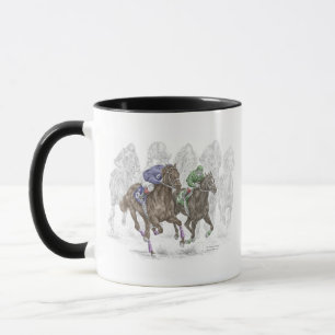 Galloping Race Pferde Tasse