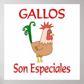 Gallos Son Especiales Poster