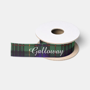 Galloway-Clan karierter schottischer Kilt Tartan Satinband
