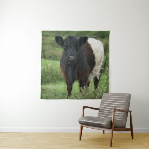 Galloway Cow Wandteppich