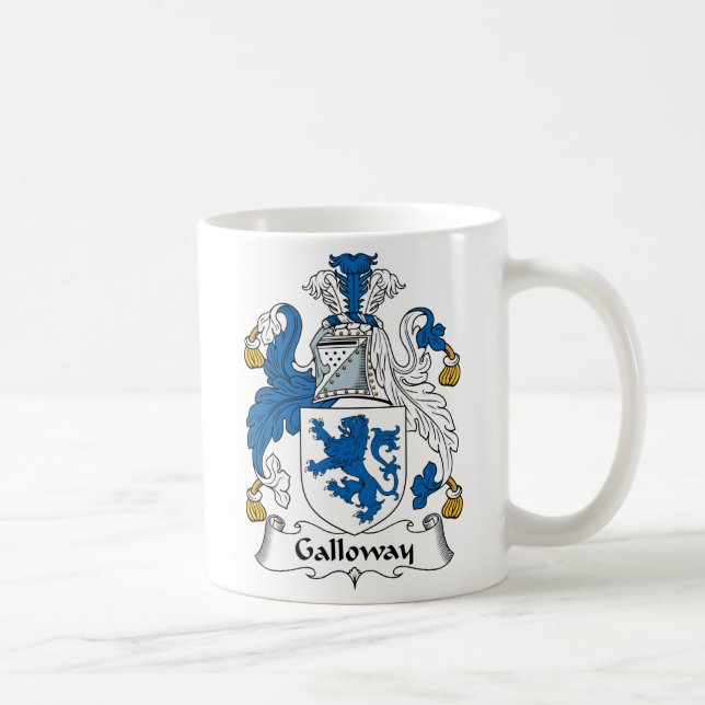 Galloway-Familienwappen Tasse (Rechts)