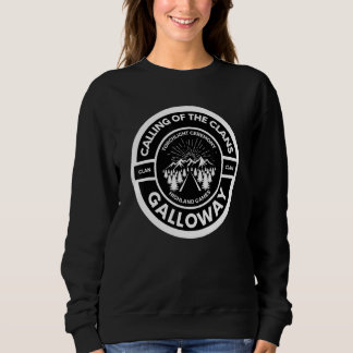 Galloway Schottische Fackellichtzeremonie Highland Sweatshirt