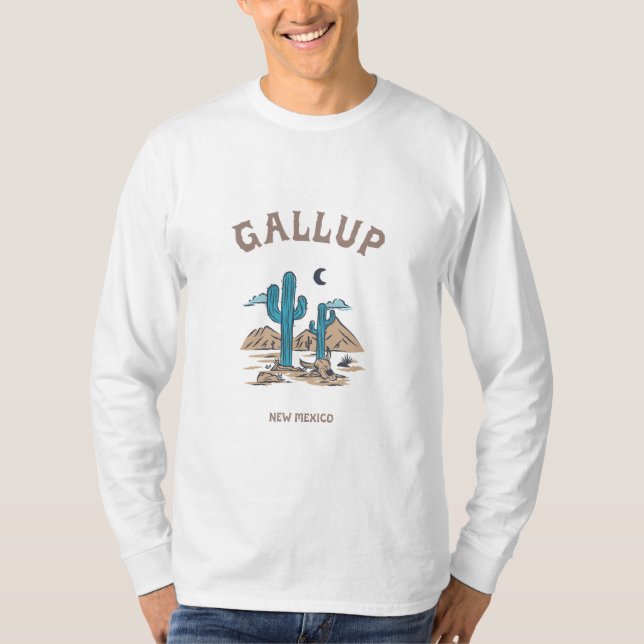 Gallup - New Mexico Long Sleeve T - Shirt (Vorderseite)