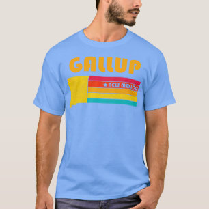 Gallup New Mexico Vintag Beunruhigtes Souvenir T-Shirt