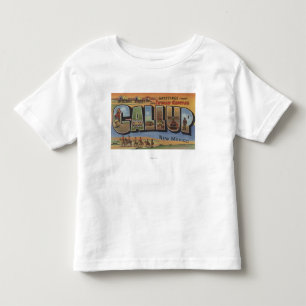 Gallup, New Mexiko - große Buchstabe-Szenen 2 Kleinkind T-shirt