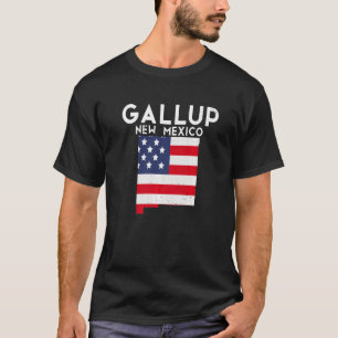 Gallup USA Staat America Travel New Mexico New Me T-Shirt