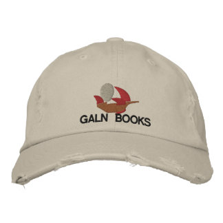Galn Books bestickter Hut