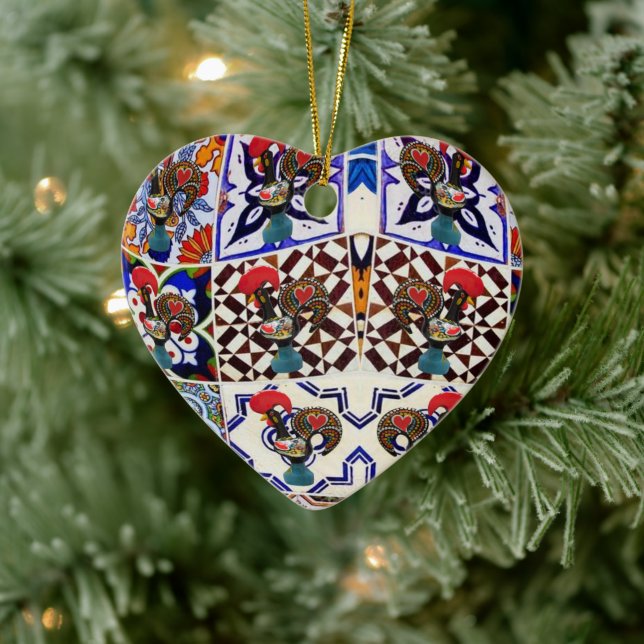 Galo de Barcelona Portugal Keramik Ornament (Baum)