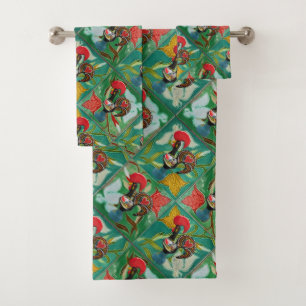 Galo de Barcelos, Portugal Badhandtuch Set