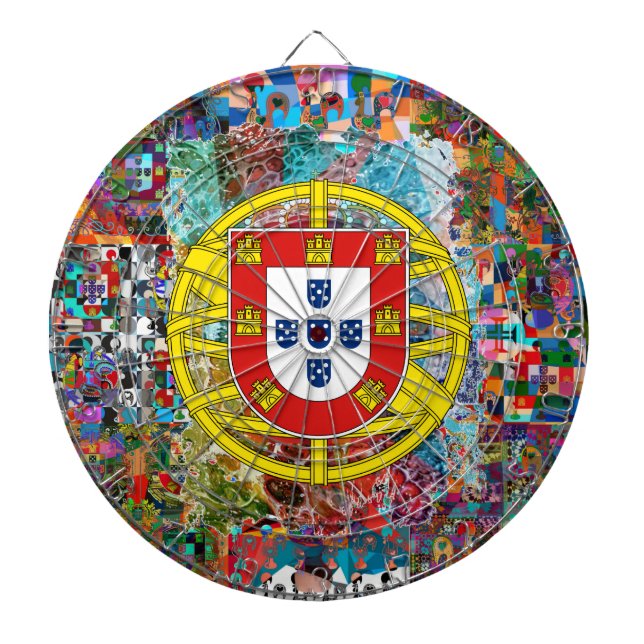 Galo de Barcelos, Portugal Dartscheibe (vorne)