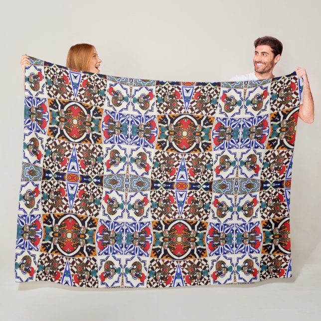 Galo de Barcelos, Portugal Fleecedecke (Beispiel)