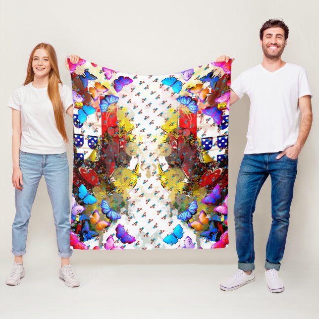 Galo de Barcelos, Portugal Fleecedecke (Beispiel)