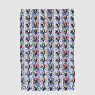 Galo de Barcelos, Portugal Golfhandtuch