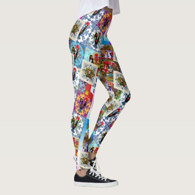 Galo de Barcelos, Portugal Leggings (Rechts)