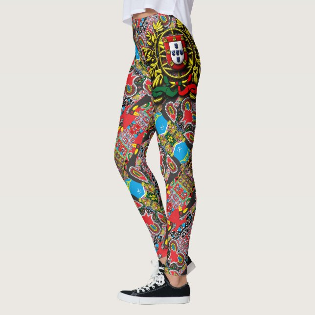 Galo de Barcelos, Portugal Leggings (Links)