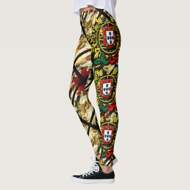 Galo de Barcelos, Portugal Leggings (Links)