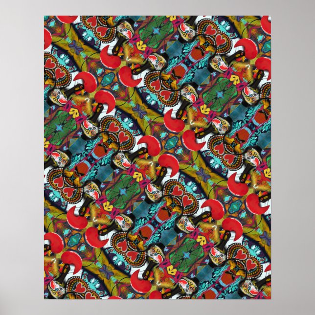 Galo de Barcelos, Portugal Poster (Vorne)
