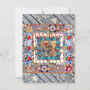 Galo de Barcelos, Portugal Postkarte