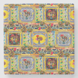 Galo de Barcelos, Portugal Steinuntersetzer