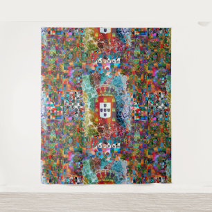 Galo de Barcelos, Portugal Wandteppich