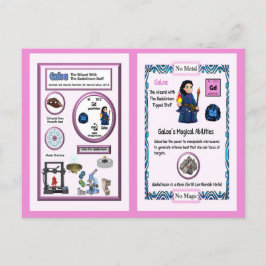 Galoa - Gadolinium Trading Card Postkarte