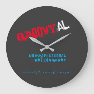 GALogo-T-Shirt Große Wanduhr