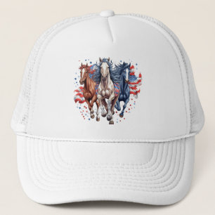 Galopp Freiheit Truckerkappe