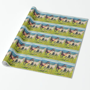 Galopp Geschenkpapier