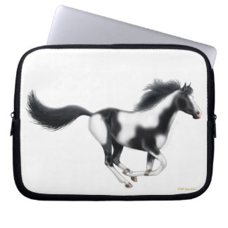 Galoppierende Farben-Pferdeelektronik-Tasche Laptopschutzhülle