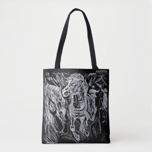 Galoppierendes Pferd – Edvard Munch Personalisiert (Vorderseite)