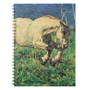 Galoppierendes Pferd von Giovanni Segantini, Vinta Notizblock