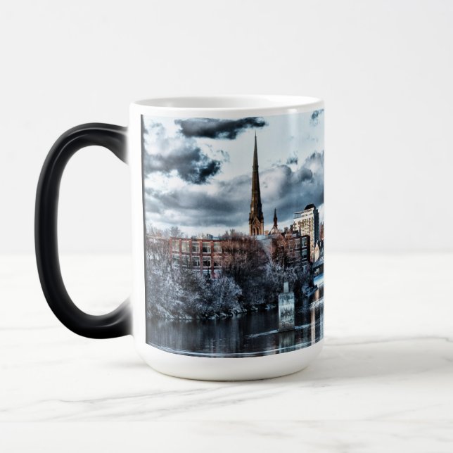 Galt Cambridge Morphing mug  Verwandlungstasse (Links)