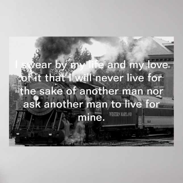 Galt's Credo Poster (Vorne)